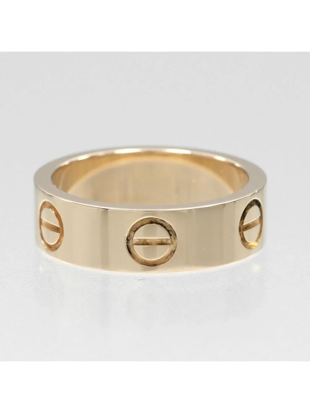 Cartier Love Classic Model 18k Yellow Gold Ring
